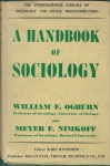 A HANDBOOK OF SOCIOLOGY
