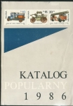 KATALOG POPULARNY  ZNAKÓW POCZTOWYCH ZIEM POLSKICH 1986