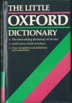 THE LITTLE OXFORD DICTIONARY