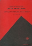 ACTA MONTANA 19