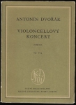 ANTONÍN DVOŘÁK - VIOLONCELLOVÝ KONCERT H MOLL, OP. 104