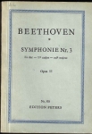 BEETHOVEN  - SYMPHONIE NR. 3 ES DUR, OP. 55
