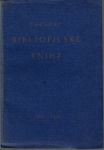 BIBLIOFILSKÉ KNIHY