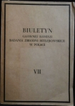 BIULETYN GLÓWNEJ KOMISJI BADANIA ZBRODNI HITLEROWSKICH V POLSCE VII.