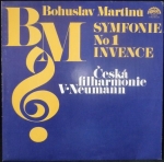 BOHUSLAV MARTINŮ - SYMFONIE No. 1, INVENCE