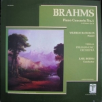 BRAHMS - PIANO CONCERTO No. 1