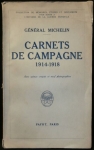 CARNETS DE CAMPAGNE 1914-1918