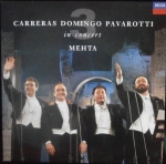 CARRERAS DOMINGO PAVAROTTI IN CONCERT MEHTA