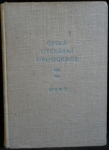 ČESKÁ LITERÁRNÍ BIBLIOGRAFIE 1945-1963