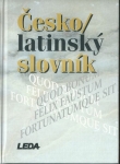 ČESKO-LATINSKÝ SLOVNÍK 