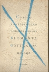 CO BYLO KONFISKOVÁNO V ČLÁNCÍCH A PROJEVECH KLEMENTA GOTWALDA 1930 - 1938