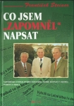 CO JSEM "ZAPOMNĚL" NAPSAT