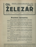 ČESKOSLOVENSKÝ ŽELEZÁŘ 1935/1936