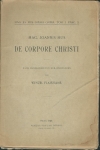 DE CORPORE CHRISTI