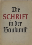 DIE SCHRIFT IN DER BAUKUNST