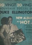 NEW ALBUM "HOT" – 20 NOUVEAUX SUCCES DE DUKE ELLINGTON