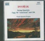 DVOŘÁK - STRING QUARTETS, OPP.96 "AMERICAN" AND 106