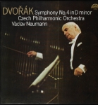 ANTONÍN DVOŘÁK – SYMPHONY No.4 IN D MINOR