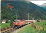 EUROCITY EC 114 - BLAUER ENZIAN (KLAGENFURT - MÜNSTER) POBLÍŽ VRCHOLOVÉHO TAURSKÉHO TUNELU NA TAURSKÉ DRÁZE