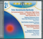 FELIX MENDELSSOHN-BARTHOLDY - EIN SOMMERNACHTSTRAUM, SYMPHONIEN, PIANO CONCERTOS