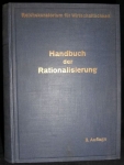 HANDBUCH DER RATIONALISIERUNG