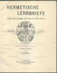 HERMETISCHE LEHRBRIEFE