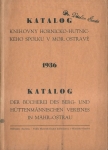 KATALOG KNIHOVNY HORNICKO-HUTNICKÉHO SPOLKU V MOR. OSTRAVĚ 1936