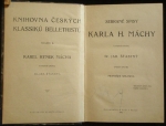 K.H. MÁCHA + K. H. BOROVSKÝ