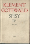 KLEMENT GOTTWALD - SPISY IV