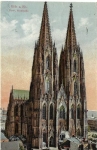 KÖLN A. RH. DOM, WESTSEITE