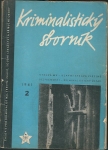 KRIMINALISTICKÝ SBORNÍK 2/1961