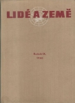 LIDÉ A ZEMĚ, ROČ. IX, Č. 1-10, 1960