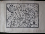 MAPA MORAVY Z ROKU 1569 - FABRITIUS