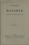 MASARYK JAKO SOCIOLOG