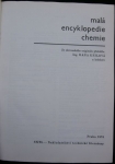 MALÁ ENCYKLOPEDIE CHEMIE