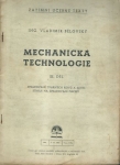 MECHANICKÁ TECHNOLOGIE - III. DÍL
