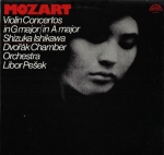 MOZART: VIOLIN CONCERTOS IN G MAJOR / IN A MAJOR