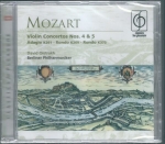 MOZART - VIOLIN CONCERTOS NOS. 4 & 5