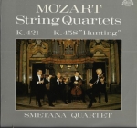 MOZART STRING QUARTETS K. 421 / K. 458 "HUNTING"