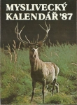 MYSLIVECKÝ KALENDÁŘ 1987