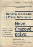 DAŇOVÝ, OBCHODNÍ A PRÁVNÍ INFORMÁTOR