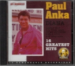 PAUL ANKA - 16 GREATEST HITS