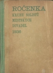 ROČENKA KRUHU SOLISTŮ MĚSTSKÝCH DIVADEL 1936