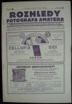 ROZHLEDY FOTOGRAFA AMATÉRA 1924/8
