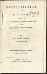 CHRISTENLEHREN ZUM GEBRAUCHE BEY DEM KATHOLISCHEN RELIGIONS-UNTERRICHTE DER JUGEND SOWOHL ALS DER ERWACHSENEN 2