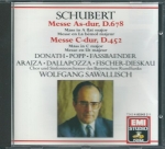 SCHUBERT - MASSES IN A FLAT AND C
