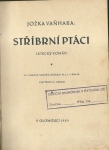 STŘÍBRNÍ PTÁCI - LETECKÝ ROMÁN