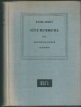 UŽITÁ MATEMATIKA PRO ELEKTROTECHNICKÉ INŽENÝRY