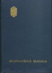 MORAVSKÁ BANKA - VKLADNÍ KNÍŽKA