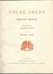 VOLNÉ SMĚRY, ROČ. XXIII.